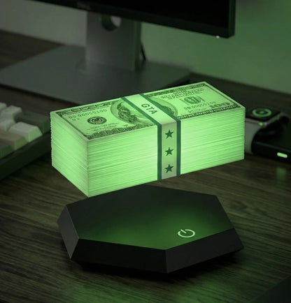 Floating Money Stack Lamp | In GTA Style | Magnetic LED Light